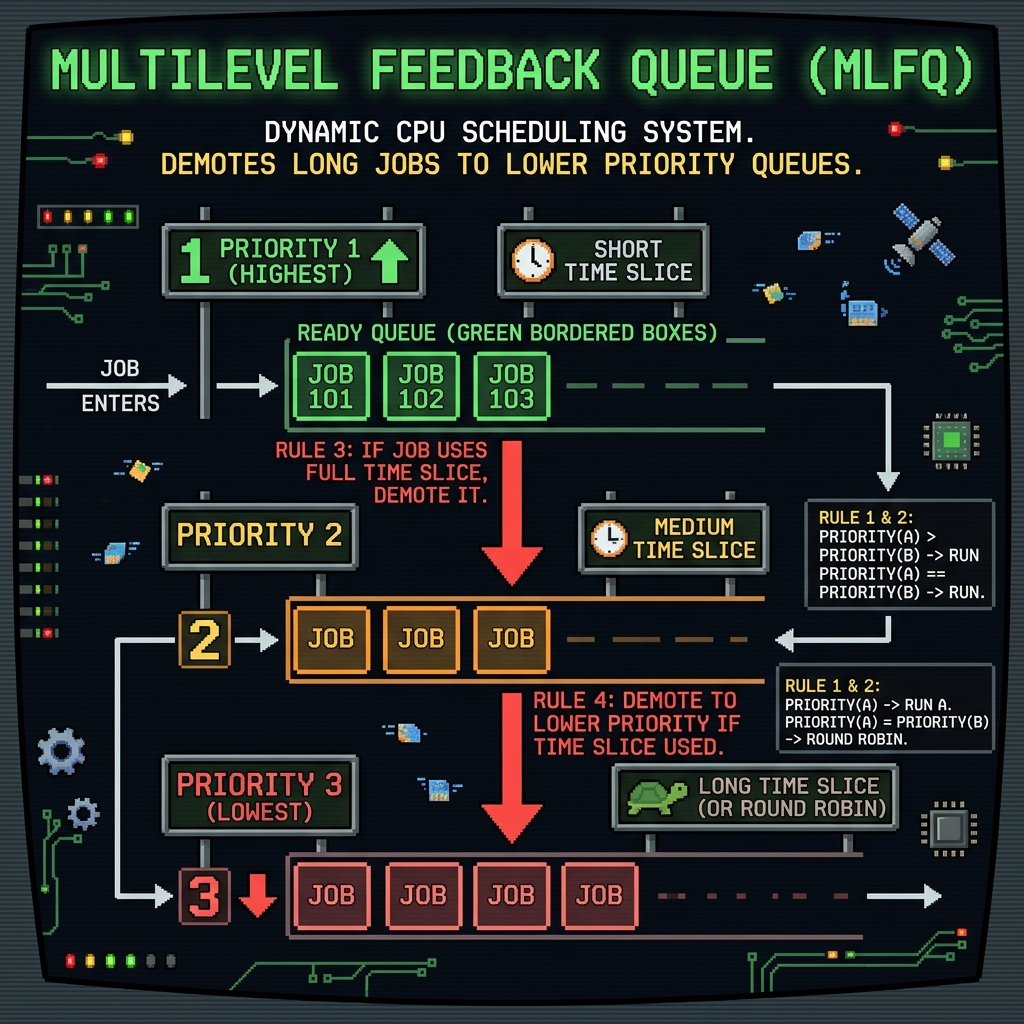 MLFQ Basic Rules